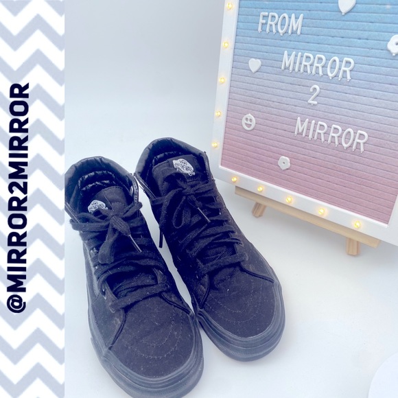 EUC Black Vans - Picture 1 of 6